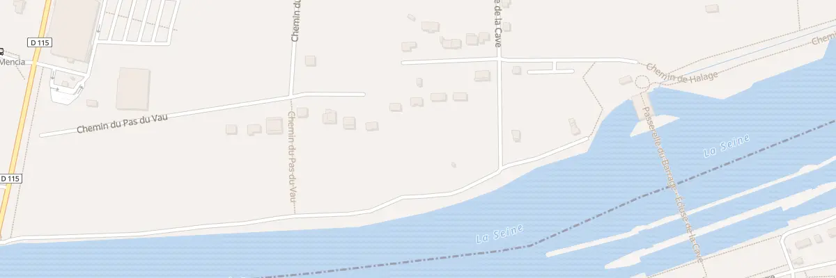 Plan du 7 Rue de la Grande Prairie à Chartrettes