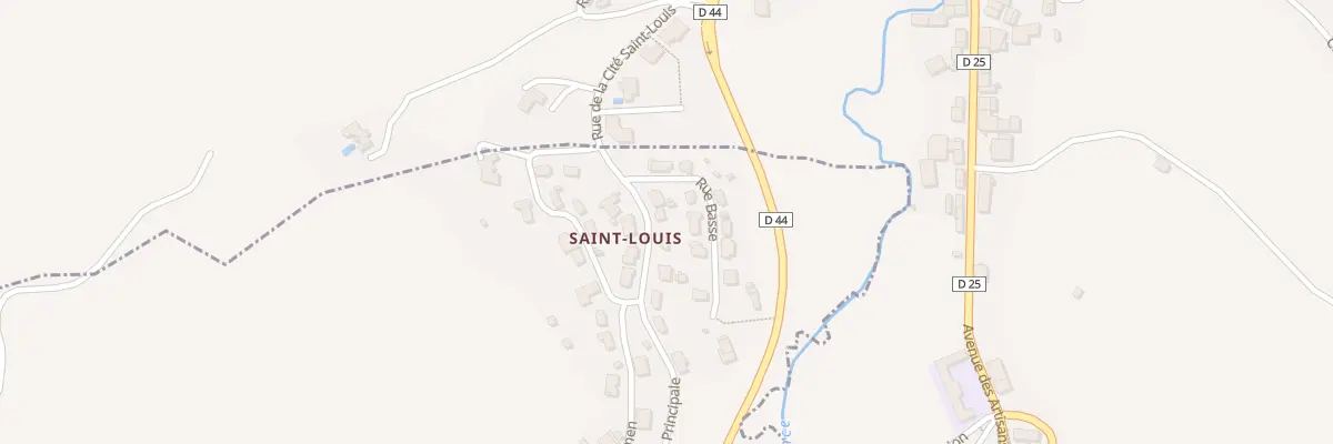 Plan du 5109 Saint Louis à Lestrade-et-Thouels