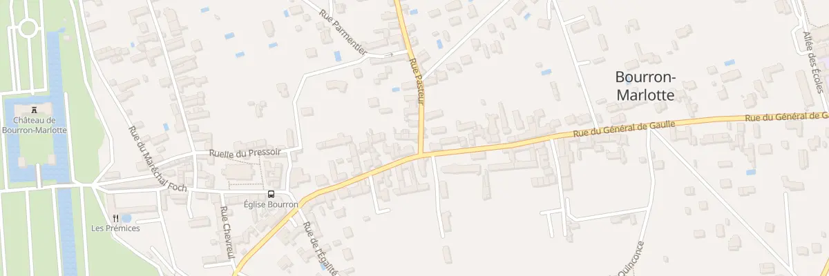 Plan du 3 Rue Pasteur à Bourron-Marlotte
