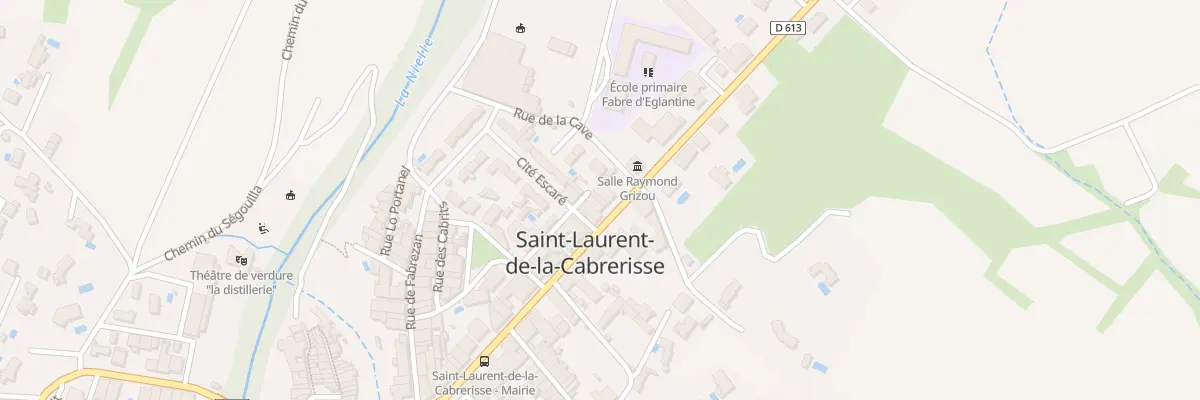Plan du 53 Av de Narbonne à Saint-Laurent-de-la-Cabrerisse