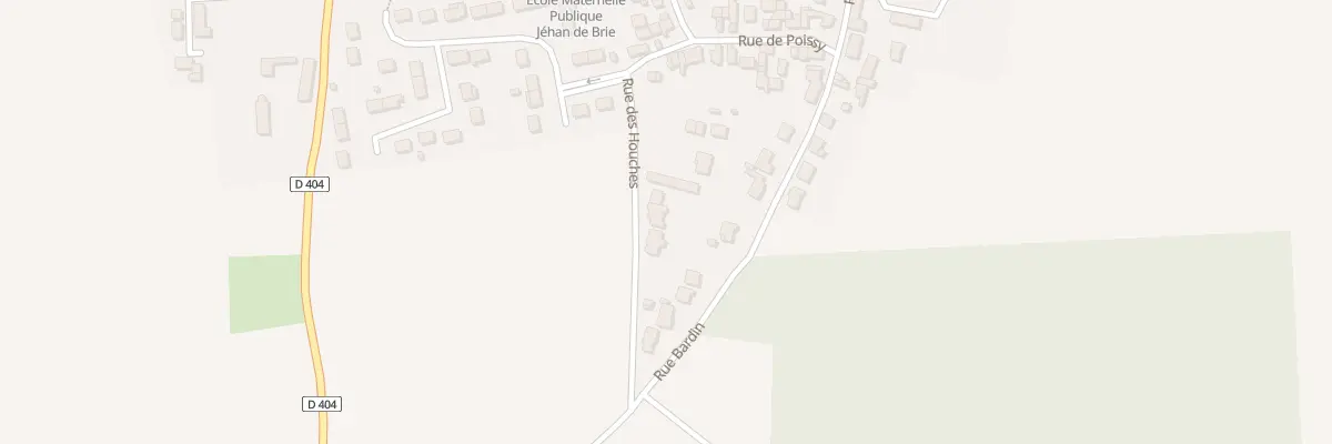 Plan du 17 Rue des Houches à Messy