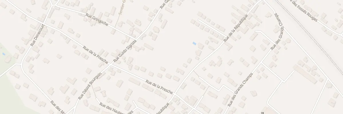 Plan du 60 Rue de la République à Bois-le-Roi