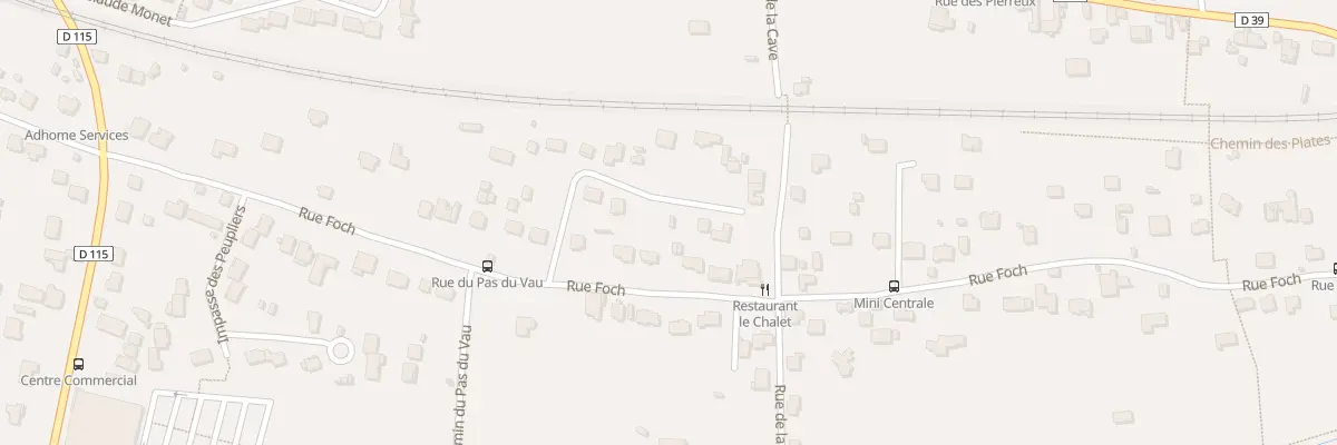 Plan du 8T Rue du Puits Fleuri à Chartrettes