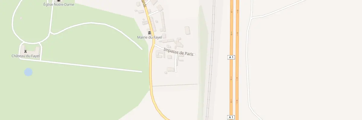 Plan du 68 Imp de Paris au Fayel