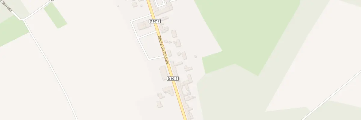 Plan du 20 Rte de Flandre à Cuvilly
