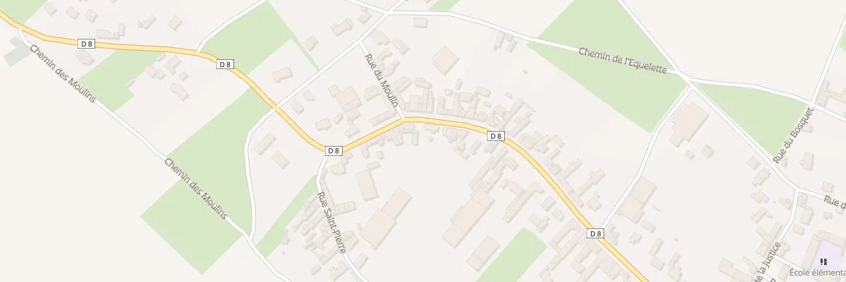 Plan du 65 Rue du Moulin à Bucquoy
