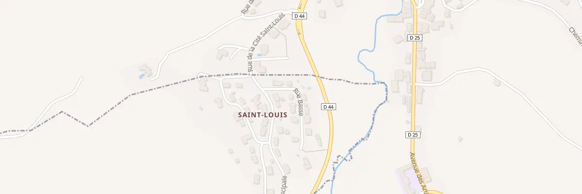 Plan du 5110 Saint Louis à Lestrade-et-Thouels
