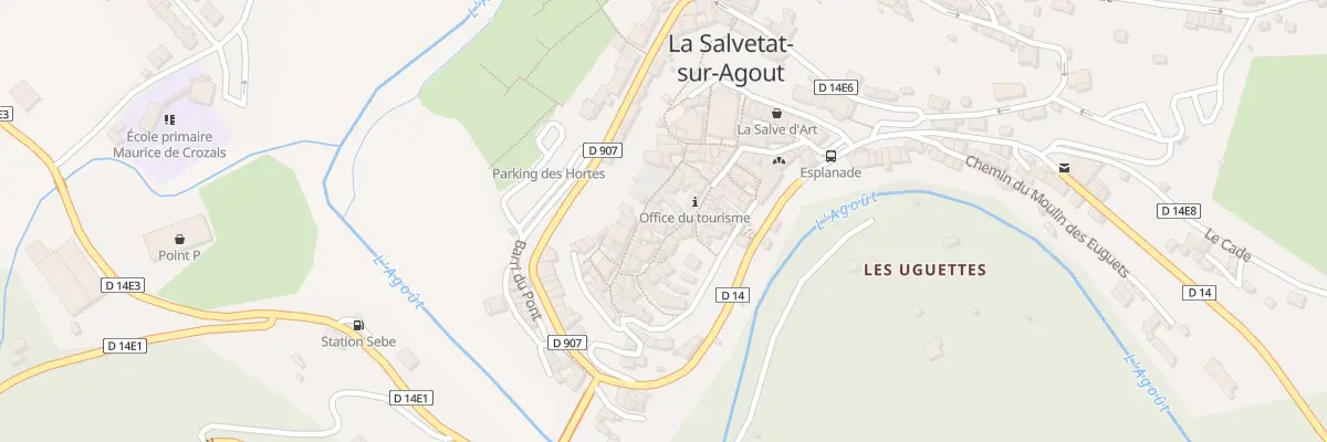 Plan du 269 Rue des Compagnons à La Salvetat-sur-Agout