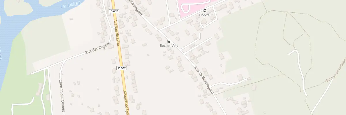 Plan du 36 Rue du Beauregard à Nemours