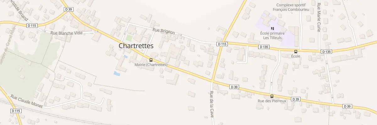 Plan du 47 Rue Georges Clémenceau à Chartrettes