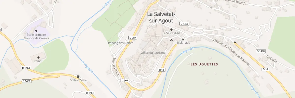 Plan du 236 Rue Trouee Montarnaud à La Salvetat-sur-Agout
