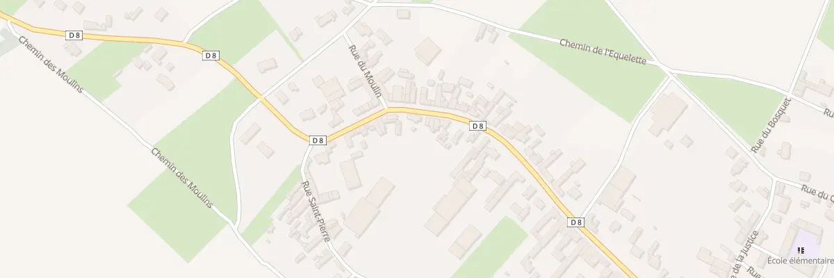 Plan du 63 Rue du Moulin à Bucquoy