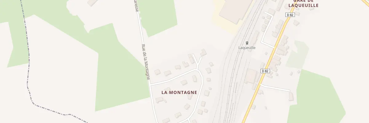 Plan du 5332 La Montagne à Saint-Julien-Puy-Lavèze