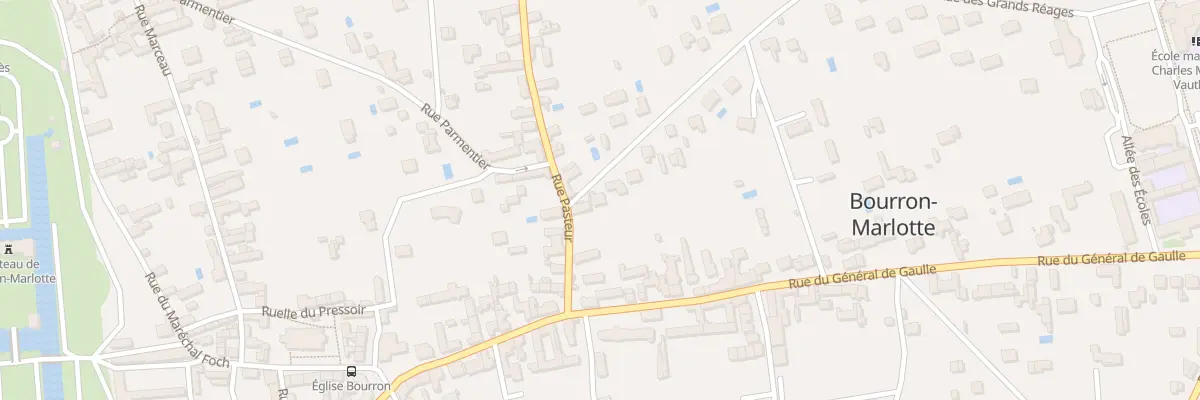 Plan du 4 Rue Gambetta à Bourron-Marlotte