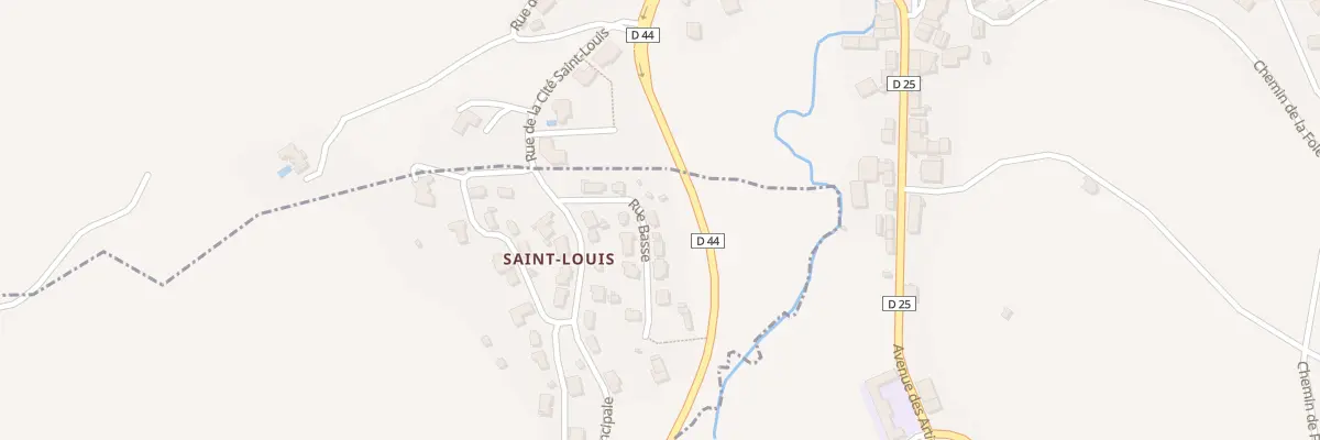 Plan du 5097 Saint Louis à Lestrade-et-Thouels