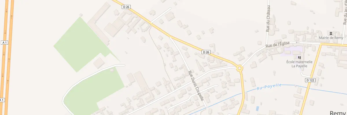 Plan du 74 Rue Denis Coupelle à Remy