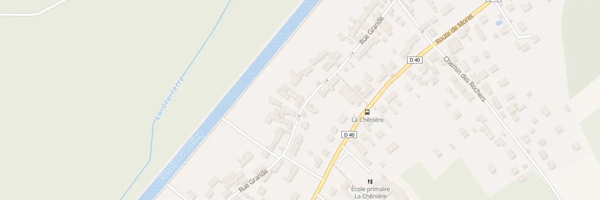 Plan du 59B Rue Grande à Moncourt-Fromonville