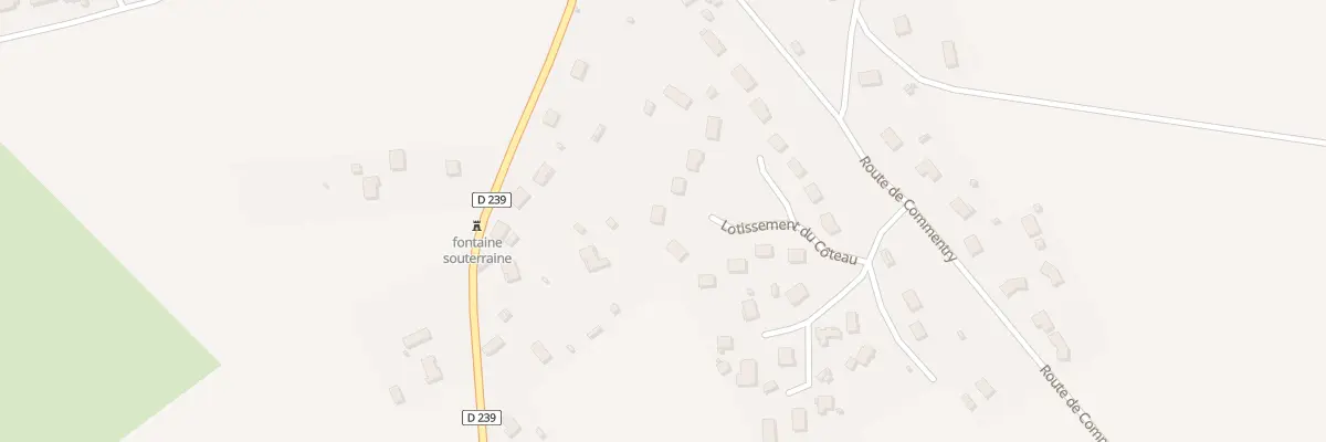 Plan du 6 Lot du Coteau à Chamblet