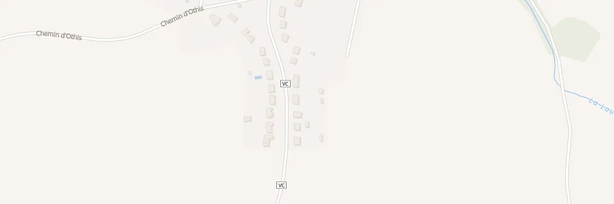 Plan du 13 Rte de Dammartin à Ève