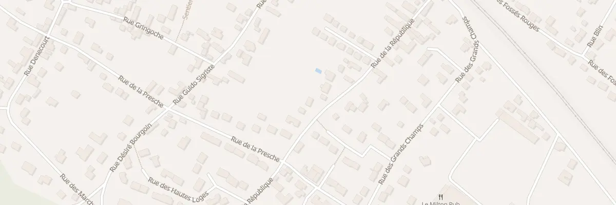 Plan du 58 Rue de la République à Bois-le-Roi