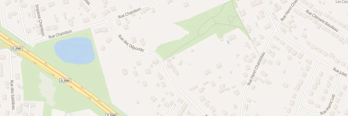 Plan du 36 Rue des Déportés à Villemandeur