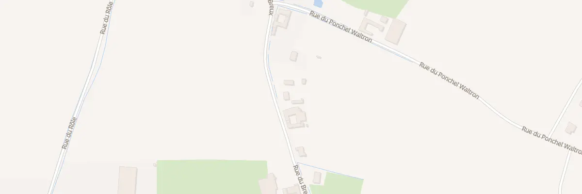 Plan du 234 Rue du Breux Poncheau à Lestrem