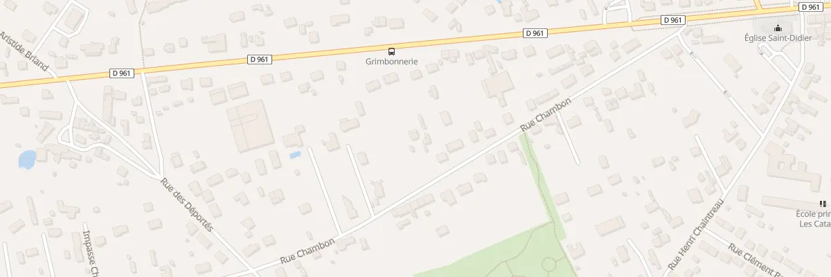 Plan du 22B Rue Chambon à Villemandeur