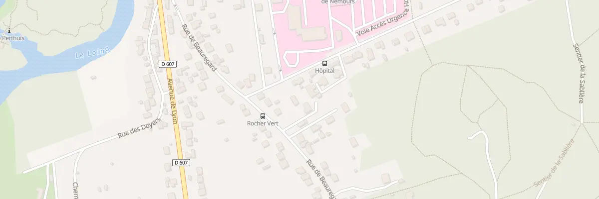 Plan du 37 Rue du Beauregard à Nemours