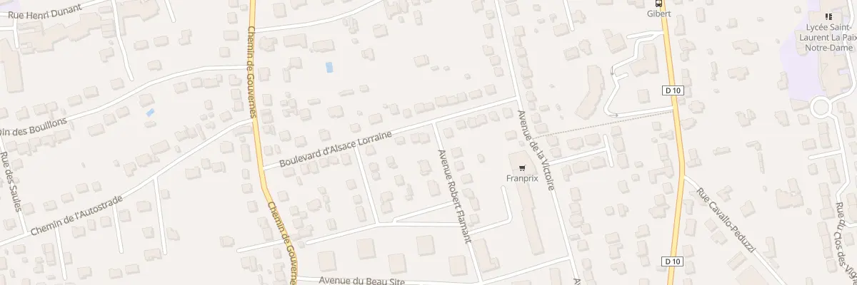 Plan du 13 Bd d’Alsace Lorraine à Lagny-sur-Marne