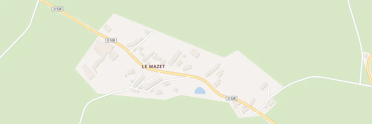 Plan du 5084 Le Mazet à Espinasse