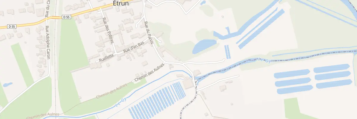 Plan du 10 Rue du Parvis à Étrun