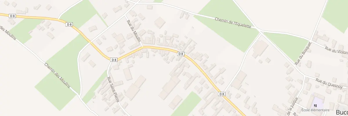 Plan du 55 Rue du Moulin à Bucquoy