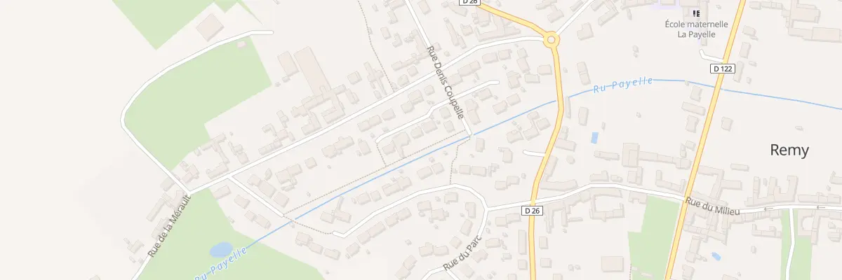Plan du 43 Imp des Hirondelles à Remy