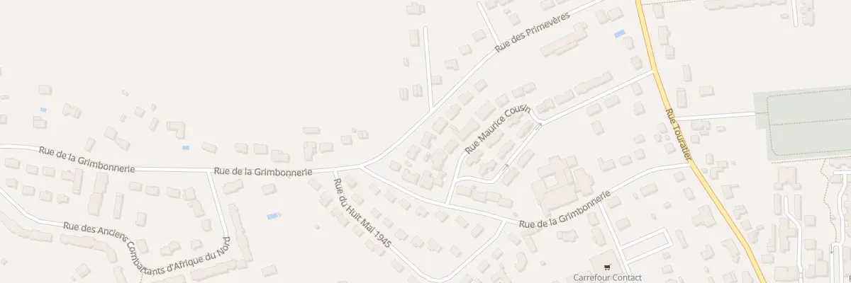 Plan du 21 Rue des Primevères à Villemandeur