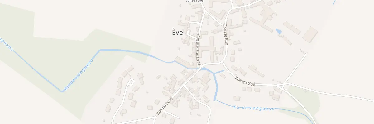 Plan du 1 Rue aux Fouarres à Ève