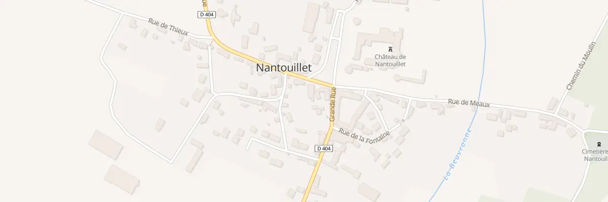 Plan du 17 Gr Grande Rue à Nantouillet