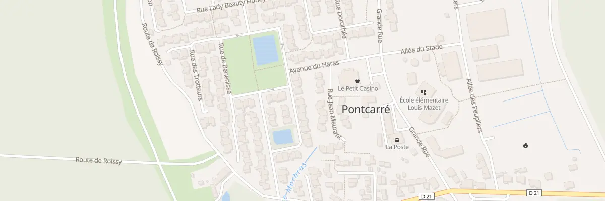 Plan du 4 Rue de l’Etrier à Pontcarré