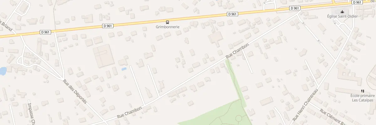 Plan du 20 Rue Chambon à Villemandeur