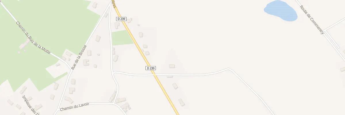 Plan du 47 Rte des Ferrières à Chamblet