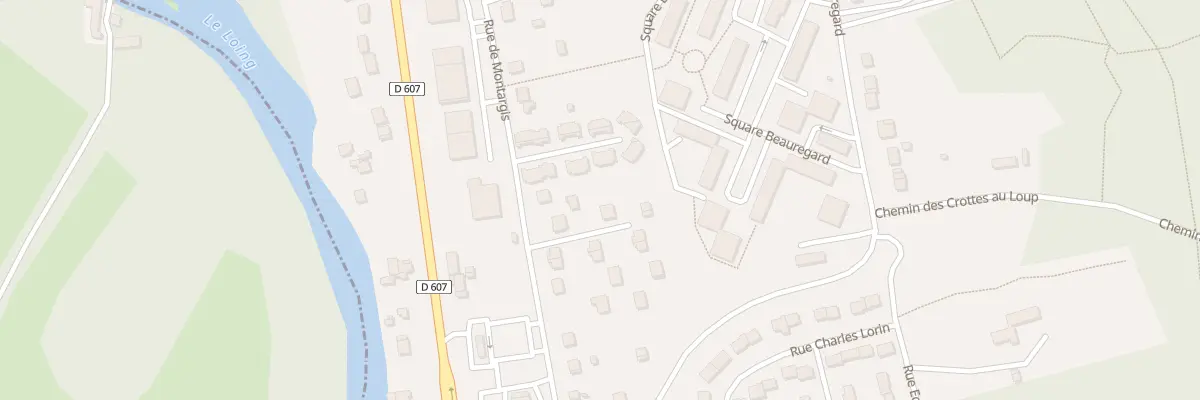 Plan du 35 Rue de Montargis à Nemours