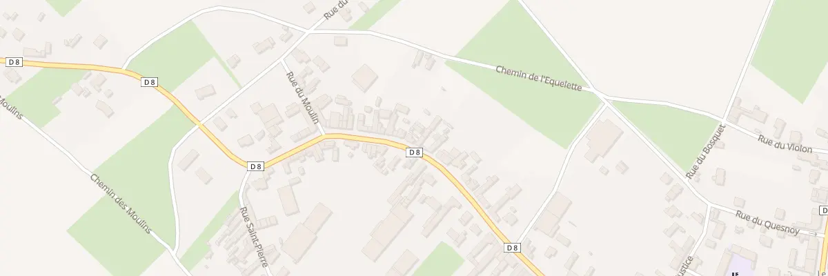 Plan du 66 Rue du Moulin à Bucquoy