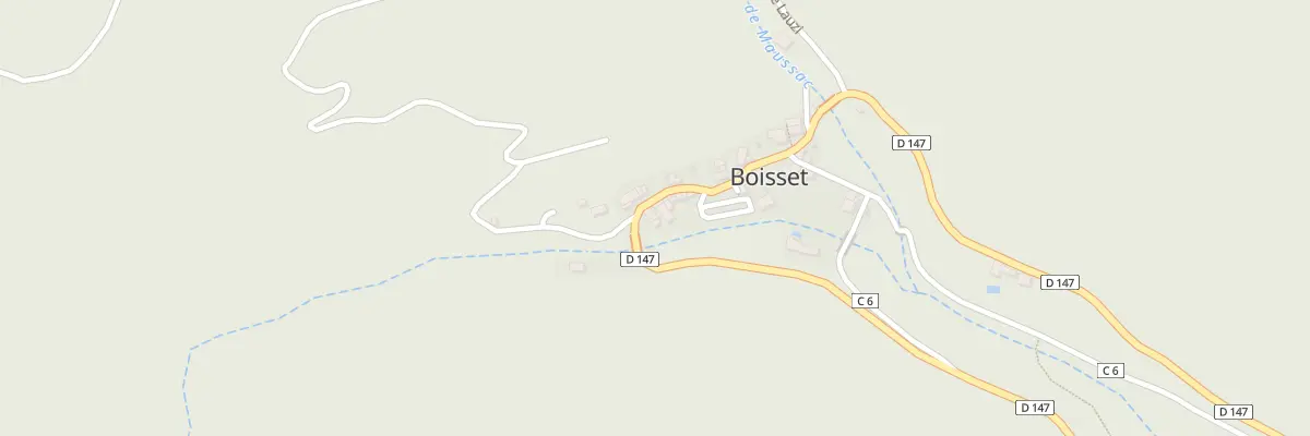 Plan du 5046 Le Village à Boisset