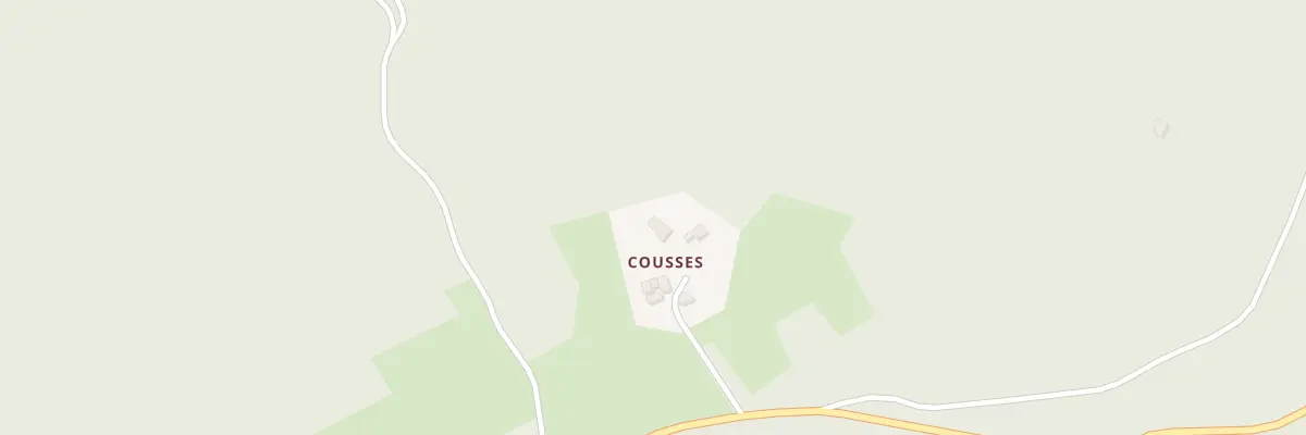 Plan du 7000F Cousses à Rieussec