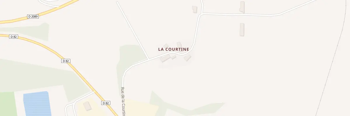 Plan du 5135 La Courtine à Saint-Julien-Puy-Lavèze