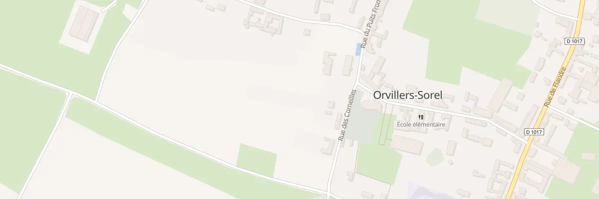 Plan du 4 Rue des Corneilles à Orvillers-Sorel