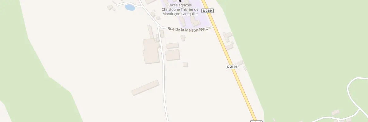 Plan du 580 Rue de la Maison Neuve à Durdat-Larequille