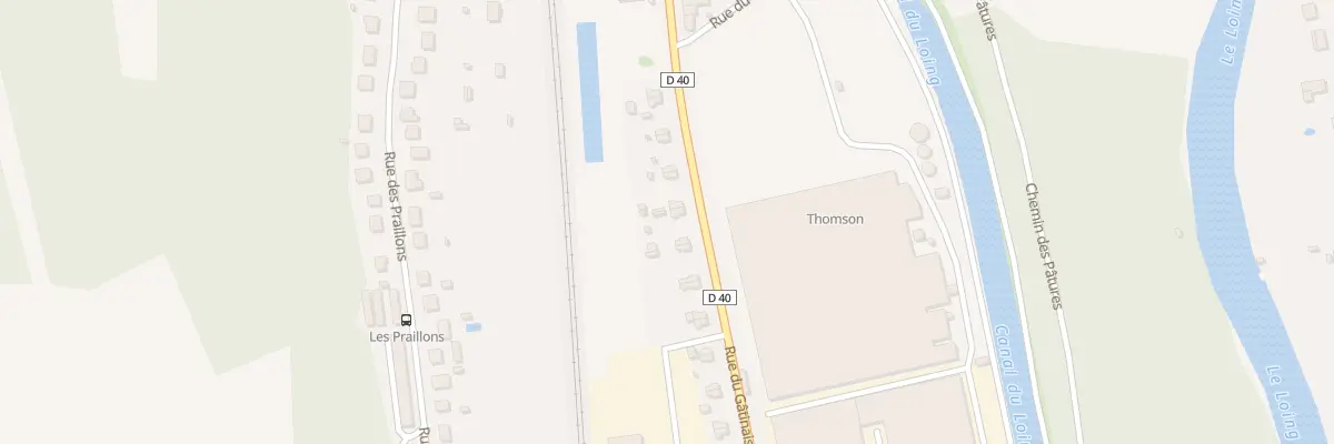 Plan du 75 Rue du Gatinais à Bagneaux-sur-Loing