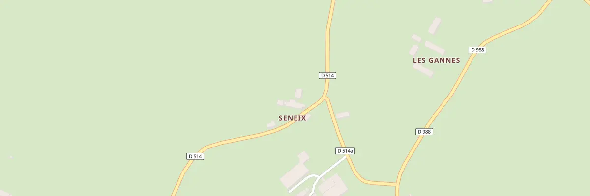 Plan du 5610 Seneix à Pionsat