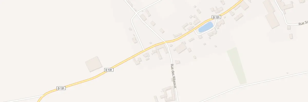 Plan du 497 Rue de la Chapelle à Rouvroy-en-Santerre