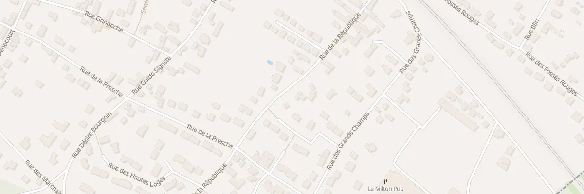 Plan du 49B Rue de la République à Bois-le-Roi